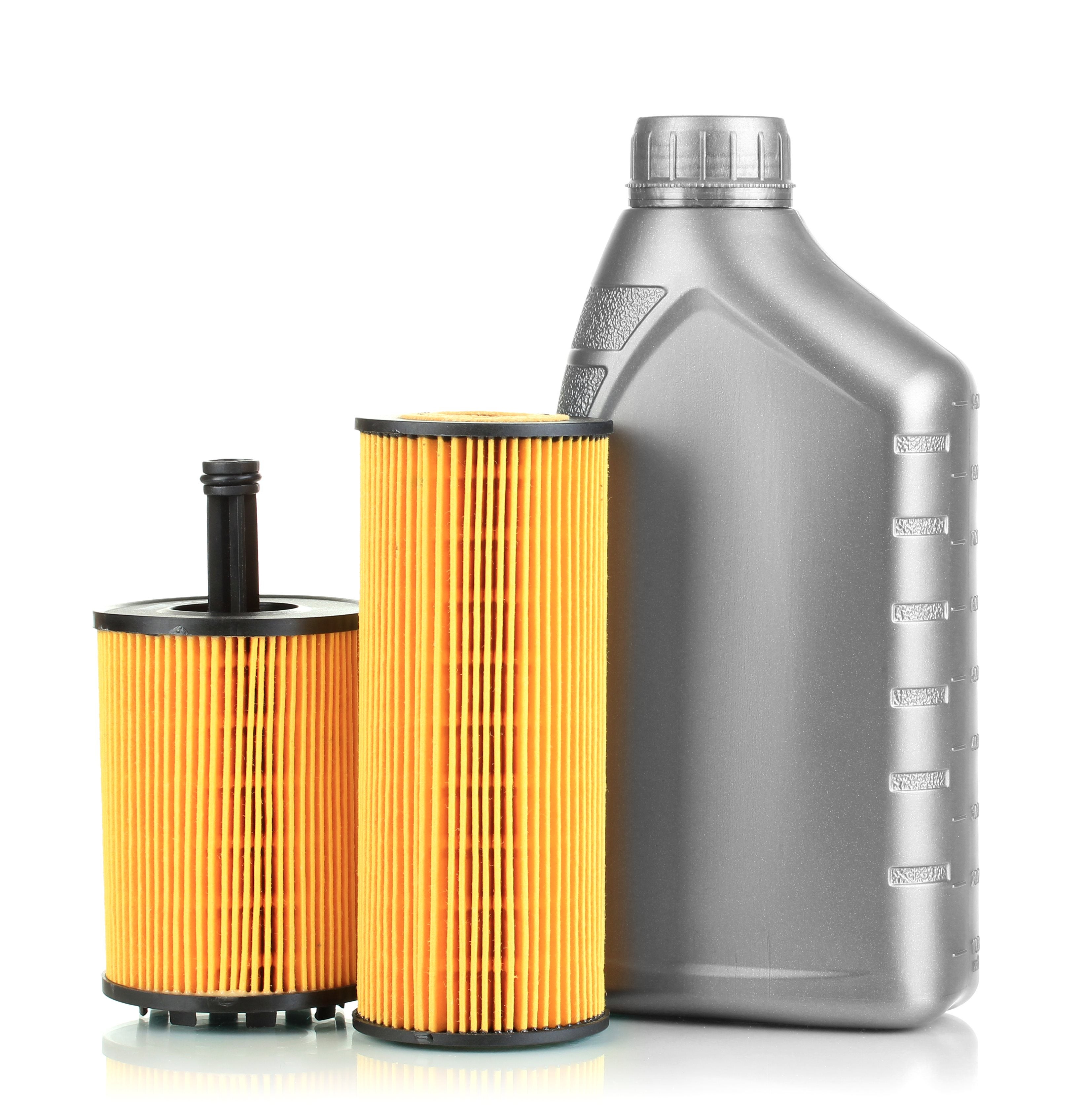 engine oil and filters without labels